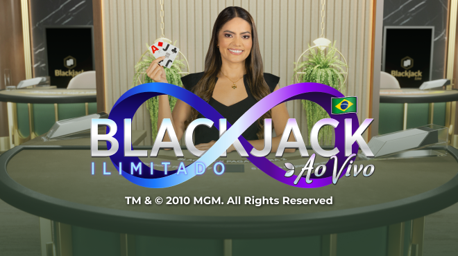 Blackjack Ilimitado Ao Vivo